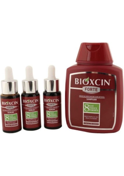 Forte Tanışma Paketi Şampuan 300 Ml Saç Serumu 30 Ml X