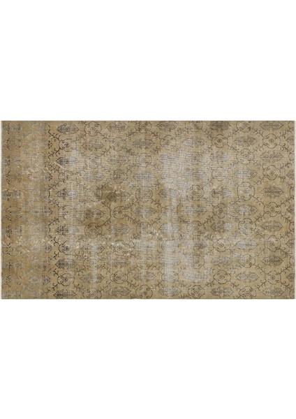 Gerçek El Dokuma Eskitme Vintage Halı 153x247 Cm 9840