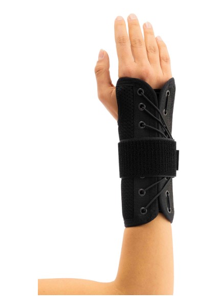 Statik El Bilek Splinti Siyah Bedensiz (Airtex Kumaş) Sol