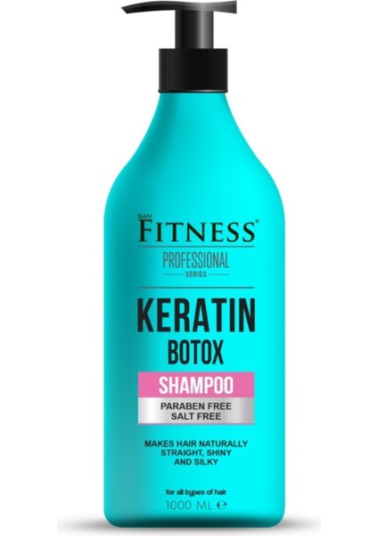 Yıpranmış Saçlar Için Keratin Botox Şampuan 1000 Ml