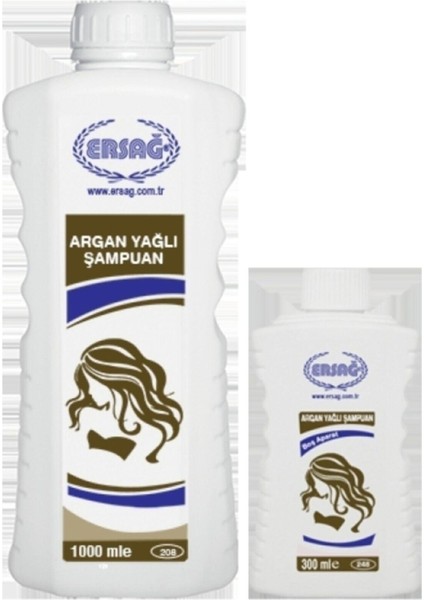 Aparatlı Argan Yağlı Şampuan 1000 Ml