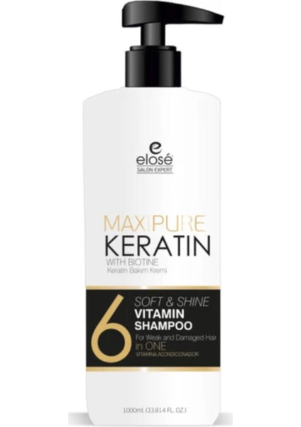 Keratin Saç Bakım Şampuanı 1000 Ml