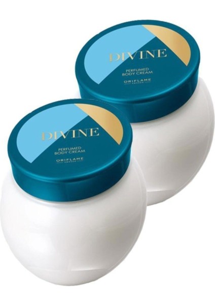 Divine 250 ml Parfümlü Vücut Kremi 2 Adet