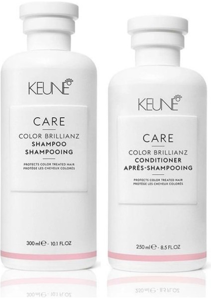 Color Brillianz Şampuan 300ml Color Brillianz Saç Kremi 250ml Boyalı Saçlar Için 2li Set