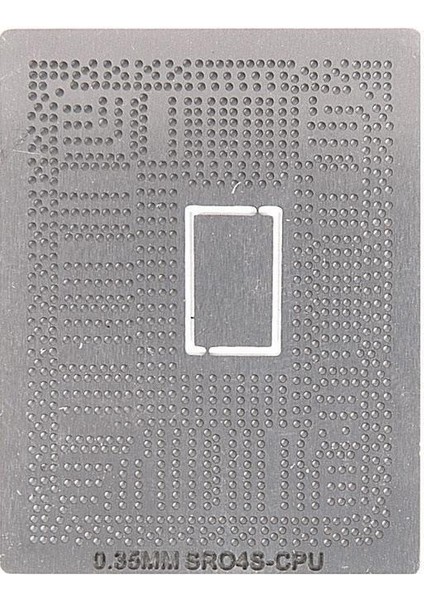 Kalıp Stencil SR04S-CPU İ3-2310M SR0VQ 2117U Core I3 0.35 Işlemci Kalıbı