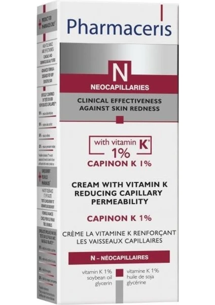 N Capinon K 1% Vitamin 30 ml