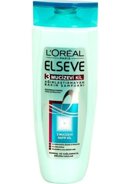 Loreal Paris 3 Mucizevi Kil Şampuan 520 Ml