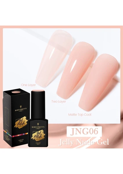 Born Pretty Pro 15ML Jelly Nude Serisi (54134-6)