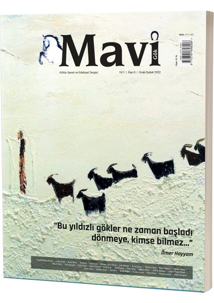 Mavi Gök Kültür Sanat ve Edebiyat Dergisi Sayı & 5