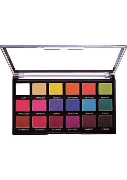 Revolution Pro Far Paleti Regeneration Palette -Trends Mischief Mattes 18'li, 14.4 G