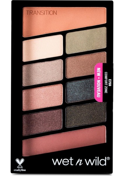 Wet N Wild Color Icon Eyeshadow Palette 10LU Far Paleti Comfort Zone E759