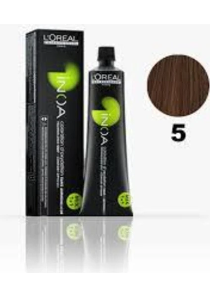 Inoa 5 Numara Saç Boyası 60 Ml (Oksidansız)