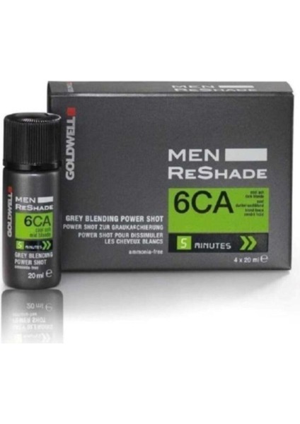 Men Reshade 4*20 Ml 6ca Erkek Saç Boyası