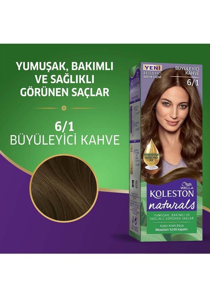 Naturals 6/1 Büyüleyici Kahve