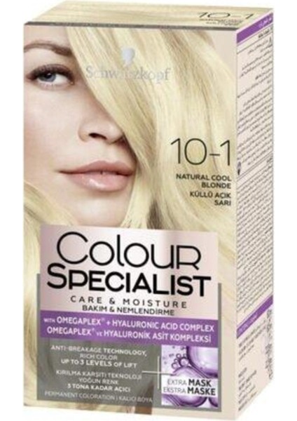 Colour Specialist 10-1 Küllü Açık Sarı X2 Adet