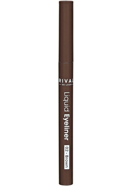 Kahverengi Likid Eyeliner Kalem No:02