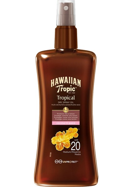 Hawaiian Tropic Protectıve Carrot Oıl SPF20 200ML