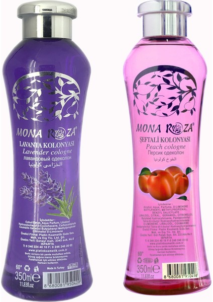Efsane Kolonyalar Seti 2'lü Set 10 (350 ml -2 Adet)