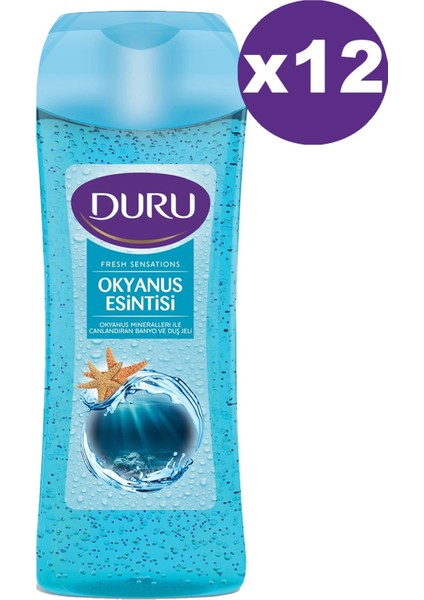 Fresh Duş Jeli Okyanus Esintisi 250 MLX12 Adet Duru