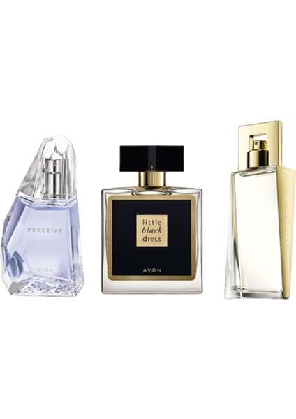 Perceive, Little Black Dress, Attraction Edp Kadın Seti