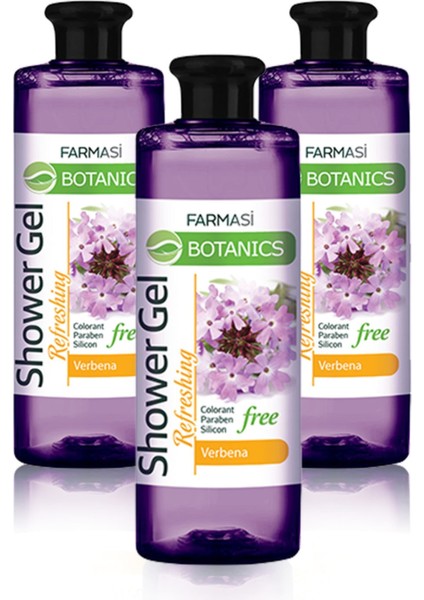 Botanics Mine Çiçeği Özlü Tazeleyici Duş JELI-500 ml 3 Adet