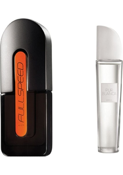 Fullspeed Edt 75 ml Erkek + Pur Blanca Edt 50 ml Kadın 2li Set