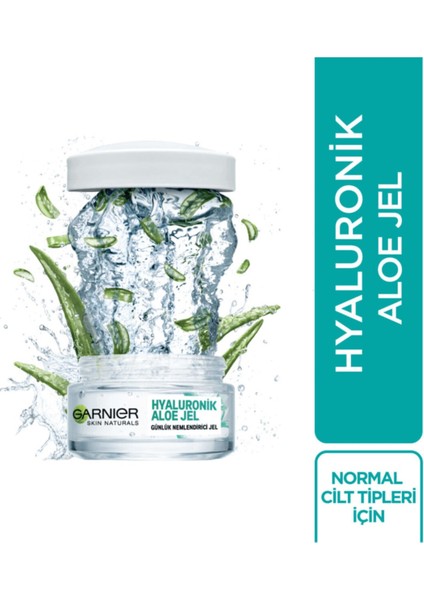 Hyaluronik Aloe Nemlendirici Jel 50 ml