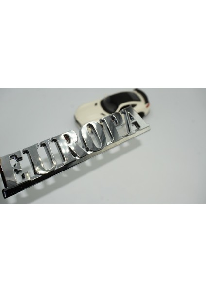 19 Europa Bagaj Krom Abs 3m 3D Yazı Logo