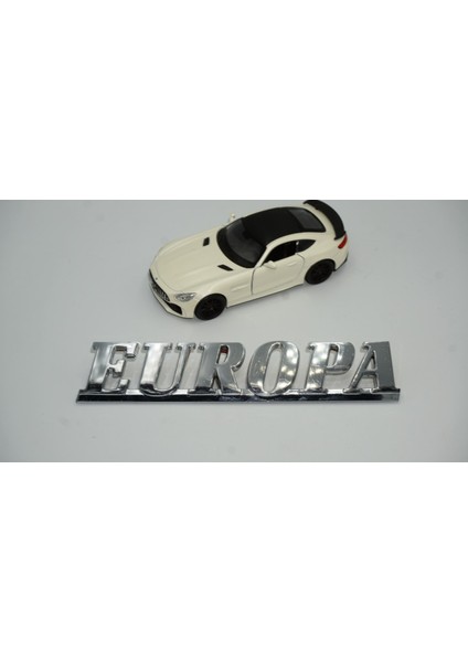 19 Europa Bagaj Krom Abs 3m 3D Yazı Logo