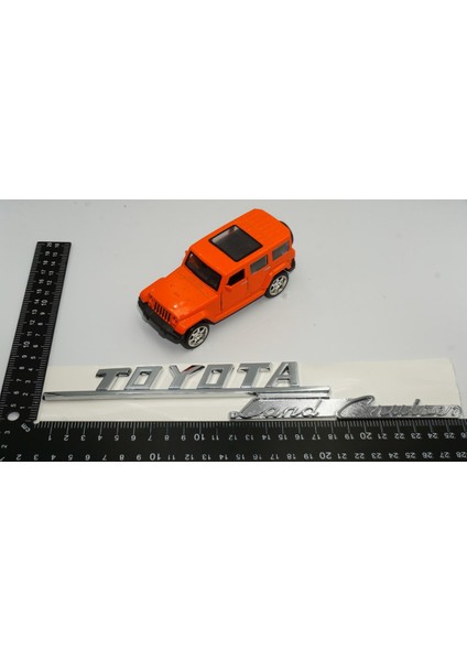 Toyota Land Cruiser Heritage Edition Arka Yan Sütun Yazı Amblem Rozeti Seti modelleri