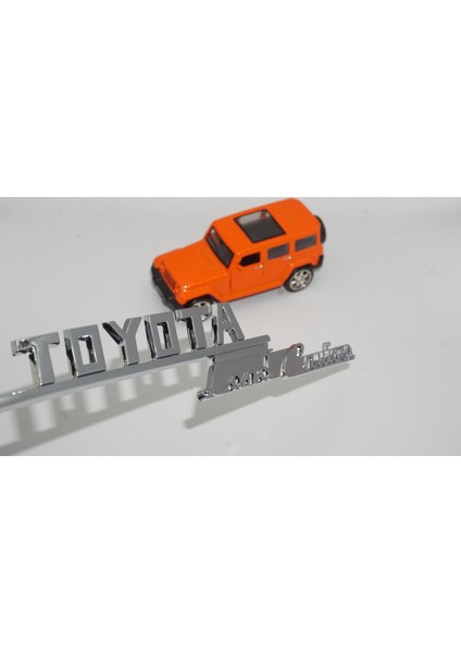 Toyota Land Cruiser Heritage Edition Arka Yan Sütun Yazı Amblem Rozeti Seti fırsatları
