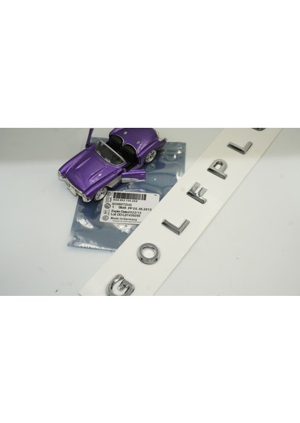 Volkswagen Golf Plus Yeni Nesil Bagaj 3m 3D Krom Abs Yazı Logo Amblem fırsatları