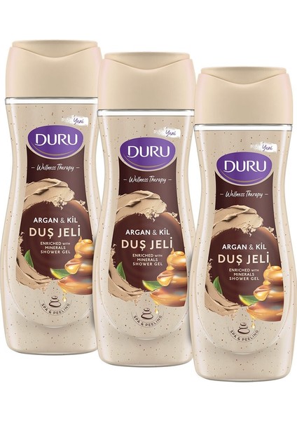 Welness Therapy Argan Yağı&kil Duş Jeli 3X450ML