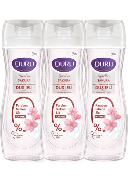 Hydro Pure Sakura Duş Jeli 3X450ML