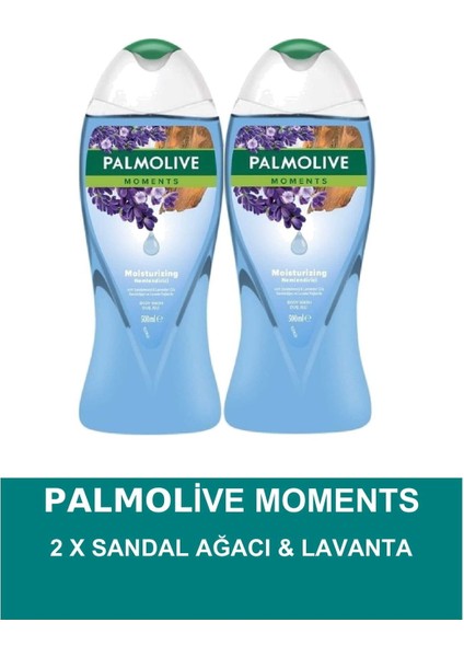 Moments Duş Jeli Sandal Ağacı & Lavanta 500ML -2 Adet