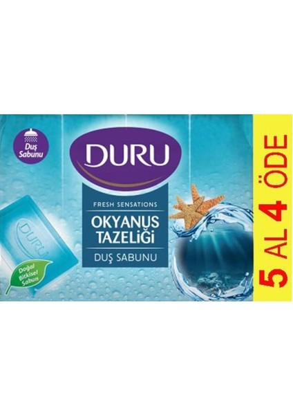 Fresh Sensations Duş Sabunu Okyanus Tazeliği Duş Sabunu 5 Al 4 Öde 750 gr