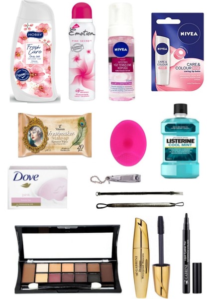 Kadın Cilt Bakım ve Makyaj Set - Kişisel Bakım Seti