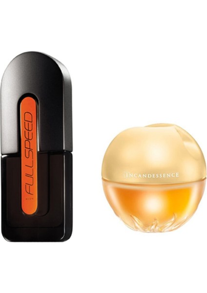Fullspeed Edt 75 ml Erkek + Incnadessence Edp 50 ml Kadın 2li Set