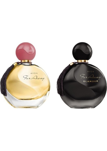 Far Away Edp 50 ml 4 Far Away Glmaour Edp 50 ml Kadın 2li Set