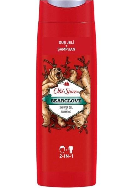 Old Spice Duş Jeli & Şampuan 400 ml Bearglove