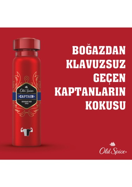 Captain Duş Jeli Şampuan 400 ml