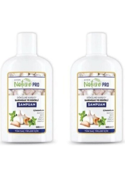 Naturepro Sarımsak ve Kekikli Şampuan 500ML - 2 Adet