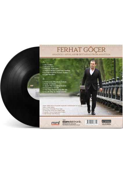 Ferhat Göçer - Anadolu Aryaları (Plak)