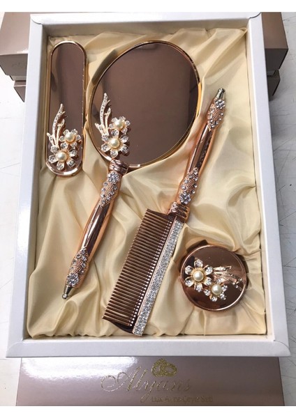 Lüks Ayna Tarak Seti, 4'Lü