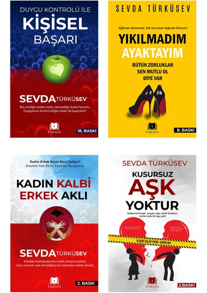 Sevda Türküsev Seti - 4 Kitap