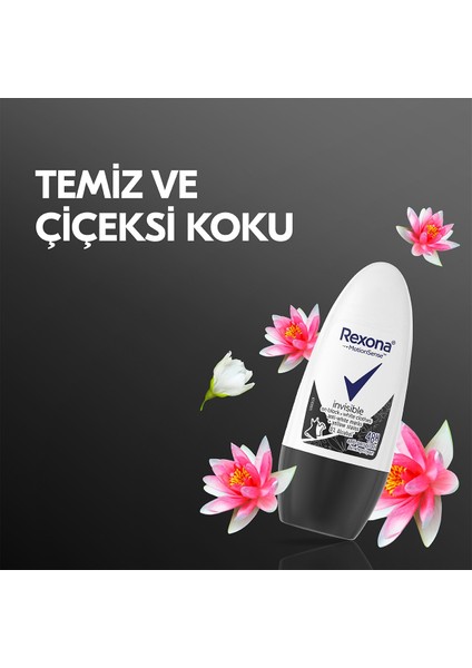 Kadın Roll On Deodorant Invisible Siyah ve Beyaz Giysiler İçin 50 ml X2 Adet fırsatları