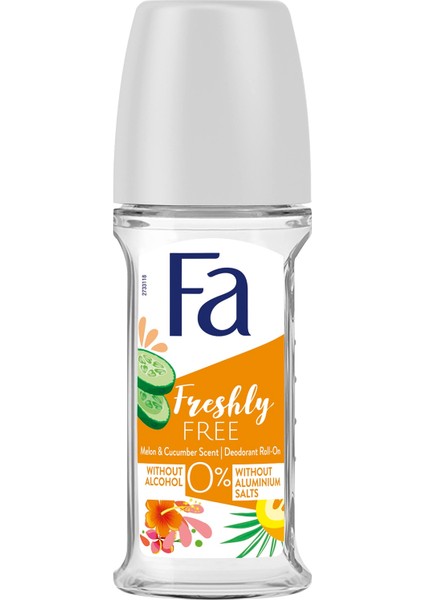 Freshly Free Salatalık & Kavun Roll-On x 3 Adet