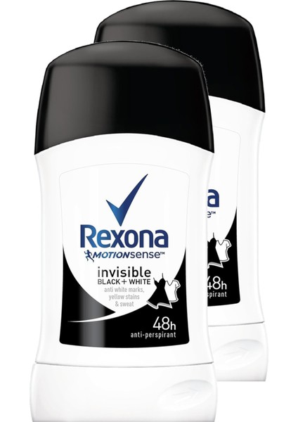 Men Invisible Black White Anti-Perspirant Kadın Roll On 40 Ml. Ikili Paket fiyatları