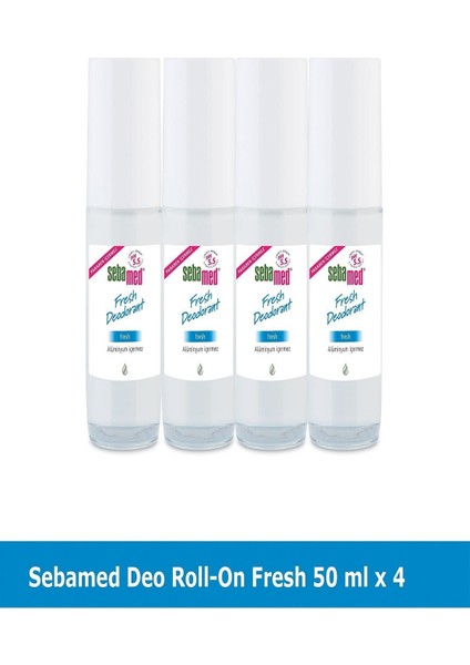 Roll-On Fresh 50 ml x 4