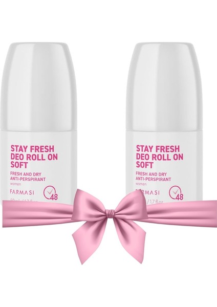 Antı-Perspırant Soft Deo Roll On 50 Mlx 2 Adet